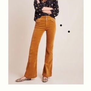 Anthropologie Pilcro and the Letterpress High Rise Boot Cut Trouser size 27